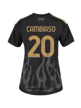 Ženski Nogometna dresi replika Juventus Andrea Cambiaso #20 Tretji 2026-27 Kratek rokav Ženski Nogometna dresi replika Juventus Andrea Cambiaso #20 Tretji 2026-27 Kratek rokav